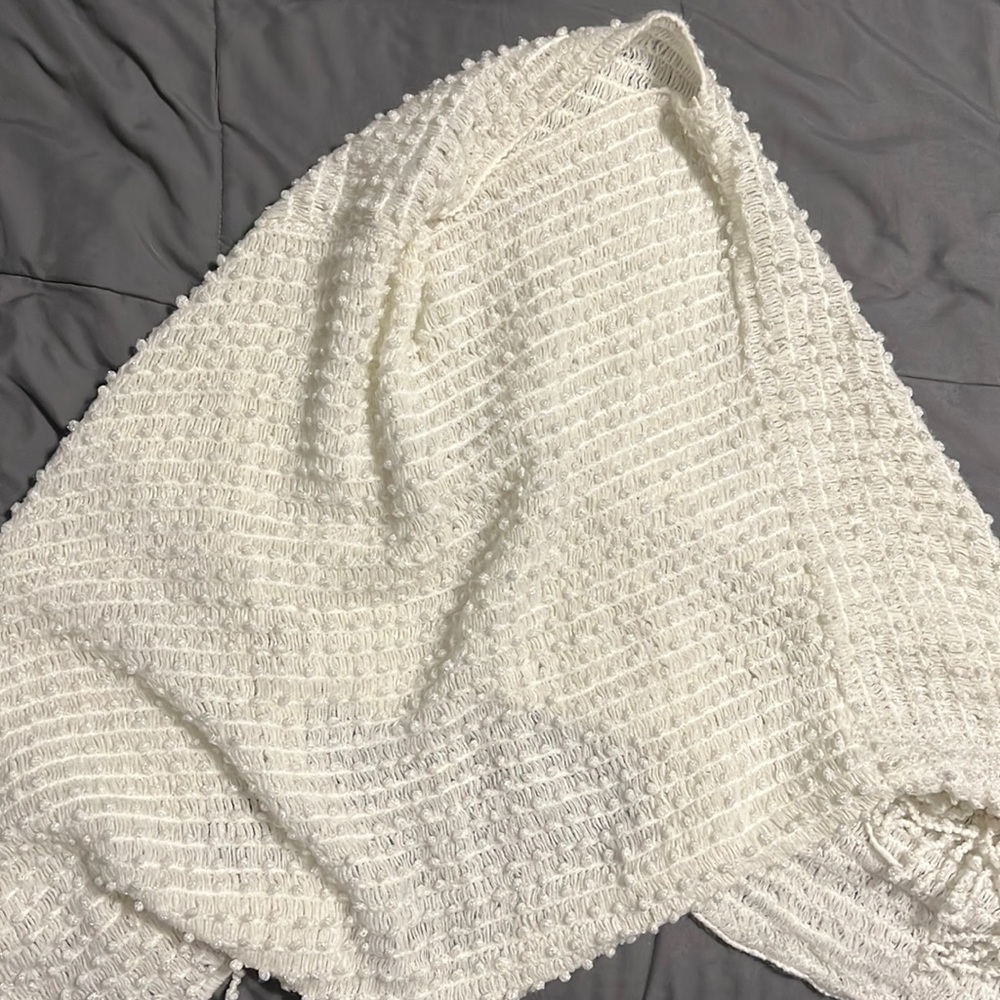 White poncho